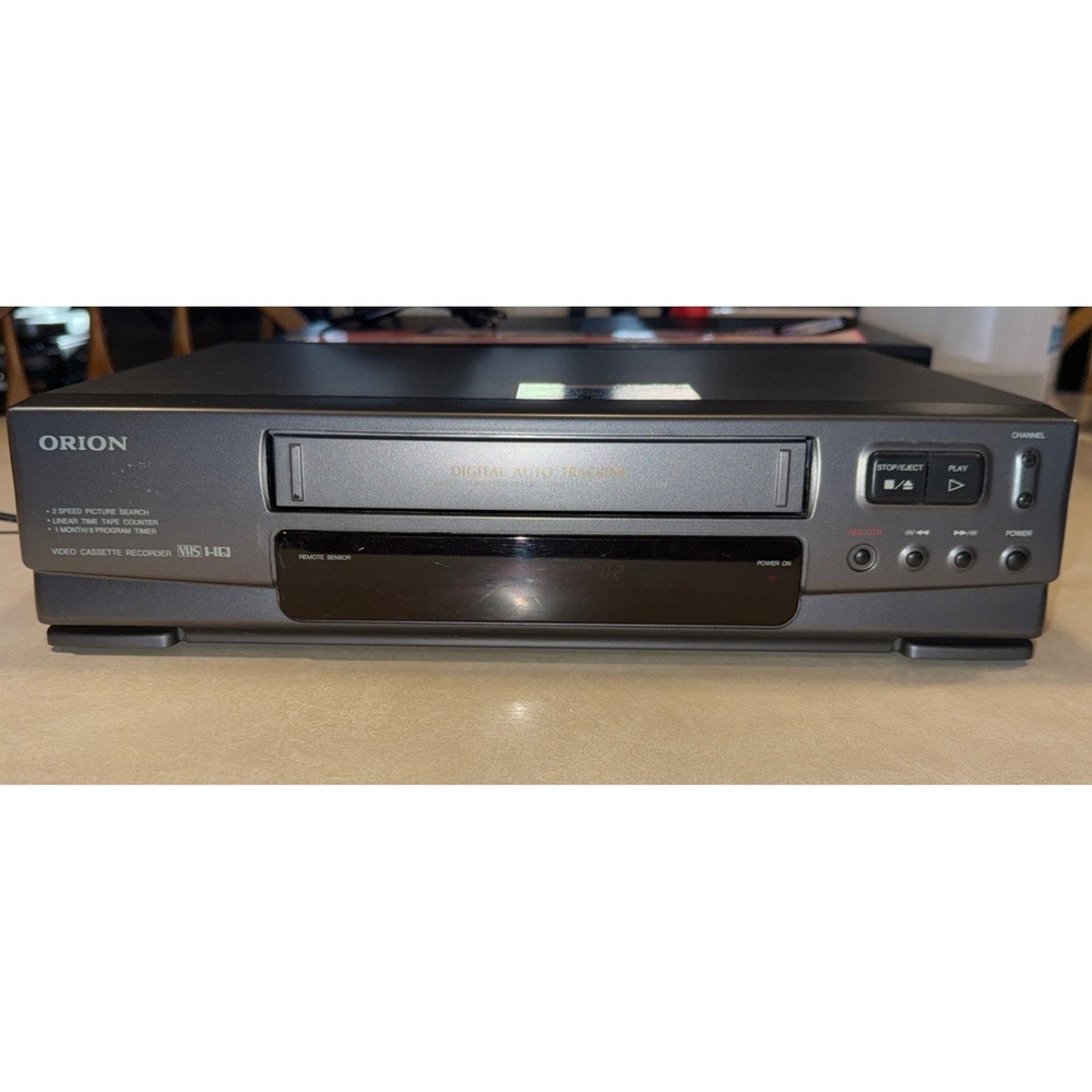 Orion VR0101A Video Cassette Recorder VCR VHS TESTED